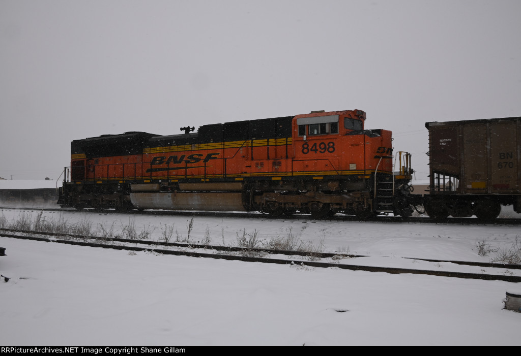 BNSF 8498 Dpu